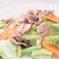 イエローバード's cooksnap of when they made 豚バラとキャベツの簡単塩ダレ炒め.