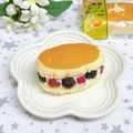 ゆづキッチン's cooksnap of when they made 蒸しパンde ヨーグルトフルーツサンド.