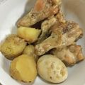 kikitk's cooksnap of when they made 手羽元とジャガイモの煮物.