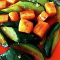 ゆのママ☆'s cooksnap of when they made ∮いかと胡瓜のピリ辛✰コチュジャン和え∮.