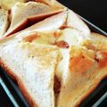 ゆのママ☆'s cooksnap of when they made 食パンアレンジ グラタンパン.