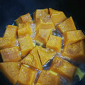 クック0UV4DX☆'s cooksnap of when they made 簡単　かぼちゃの煮物　.