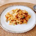 bacha3's cooksnap of when they made 簡単！パラパラ納豆キムチチャーハン☆.