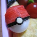 まゆピン's cooksnap of when they made キャラ弁に♬うずらでポケモンボール☮.