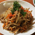 低カロ探検隊's cooksnap of when they made 白滝とごぼうのきんぴらマヨサラダ.