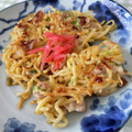 ちろりん26's cooksnap of when they made ラーメンが残ったので焼いてみた.