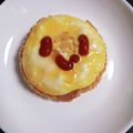 simanaga's cooksnap of when they made 火を使わない‼レンジで簡単＊オムライス＊.