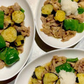 はんしょう07's cooksnap of when they made 豚こま肉と野菜の揚げ浸し.
