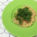 おはなすき's cooksnap of when they made 白だしde簡単おいしい明太子スパゲティ♬.