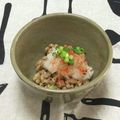 おはなすき's cooksnap of when they made 大根七味納豆(･ω･)☆.