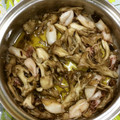 ほもさぴくろまによん's cooksnap of when they made 簡単！丸ごとヒイカと舞茸DEアヒージョ♪.
