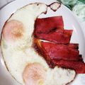 STimeBlues's cooksnap of when they made ベーコンエッグ.