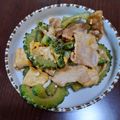 まりん１２２３'s cooksnap of when they made ゴーヤチャンプル.