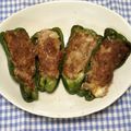 みぃくんのママ's cooksnap of when they made チーズとろける♪ピーマンの肉詰め.