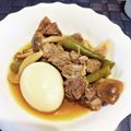 T❀mo's cooksnap of when they made 炊飯器で簡単♪トロットロな牛すじ煮込み♪.