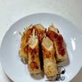♪ゆかたん♡'s cooksnap of when they made 簡単★ちくわのもやし詰め★肉巻きもどき♪.
