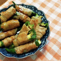 よしゴンクス's cooksnap of when they made とろとろチーズ ピーマンの肉巻き.
