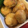 すみっこぐらしちゃん's cooksnap of when they made ふんわりミルクつくね.