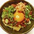 azbjbn's cooksnap of when they made ♡納豆タマゴかけごはん＋生姜♡.