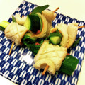 azbjbn's cooksnap of when they made 3分おつまみ☆　ちくわの梅しそ巻き.