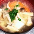 やえまりも's cooksnap of when they made 今日の味噌汁★長芋のお味噌汁【動画】.