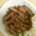 沙耶（＾ω＾）'s cooksnap of when they made 柔らかシャリアピンステーキの焼き方完全版.