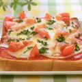 ももいろさくら's cooksnap of when they made 朝食に！簡単ピザトースト♪.