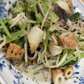 ☆motsu☆'s cooksnap of when they made 小松菜とちくわと椎茸のポンマヨ炒め.