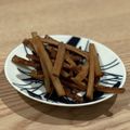 chihirola's cooksnap of when they made ごぼうのバルサミコ酢炒め.