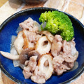 しじみごはん's cooksnap of when they made ご飯が進む！豚こまとちくわのオイマヨ炒め.