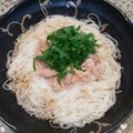プルンバゴ's cooksnap of when they made 簡単アレンジ☆ツナと大葉の冷やしそうめん.