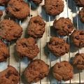 pisang128's cooksnap of when they made ミスターイトウのチョコチップクッキー風☆.