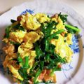 うさぽんぽん♪'s cooksnap of when they made あと1品に☆焼き鳥缶でお手軽ニラ玉.