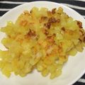 akizoo's cooksnap of when they made ハッシュポテトinハムとチーズ.