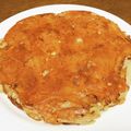 vabochan's cooksnap of when they made 材料2つ♪じゃがいものチーズガレット.