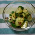 ＯＧＵＯＧＵ's cooksnap of when they made おっ！簡単☆食べるラー油で胡瓜の漬物.
