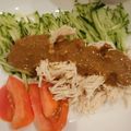 食いしん坊山ガール's cooksnap of when they made 万能蒸し鶏でつくる棒棒鶏.