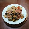 G_Yossan's cooksnap of when they made レタスとナスのベーコンおかか炒め.