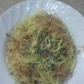 愛歌ちゃん's cooksnap of when they made すぐ出来るサッパリ和風な梅ちりめんパスタ.