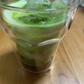 67luna's cooksnap of when they made オーツミルク★練乳抹茶オレ.