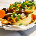 E吉☆'s cooksnap of when they made めんつゆで加賀揚げと玉ねぎの炊いたん.