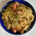 ねこしずちゃん's cooksnap of when they made エビとベビーホタテのバター醤油パスタ♪.