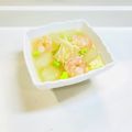 MadameーTco's cooksnap of when they made 冬瓜とえび、枝豆のあんかけ.