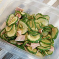 グランマＫ's cooksnap of when they made きゅうりとハムのからし和え.