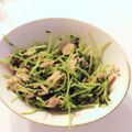 クックUD0U82☆'s cooksnap of when they made 豆苗とツナの塩炒め.