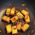 rik_piyo's cooksnap of when they made 厚揚げカレーチーズ焼き.