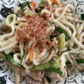 うなちゃん！'s cooksnap of when they made 白だしで♪和風焼きうどん.