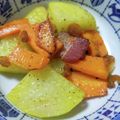 クックJQBI5B☆'s cooksnap of when they made カリカリじゃがいも＆ベーコンのじゃこ炒め.