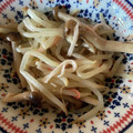 うなちゃん！'s cooksnap of when they made もやしとしめじの中華サラダ.