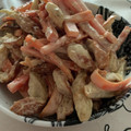 ユウキ＊'s cooksnap of when they made にんじんとちくわのごまマヨ和え.